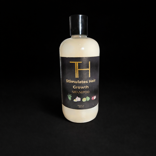 Champú TH | Fortalecimiento y anticaída del cabello para hombres con romero y bergamota