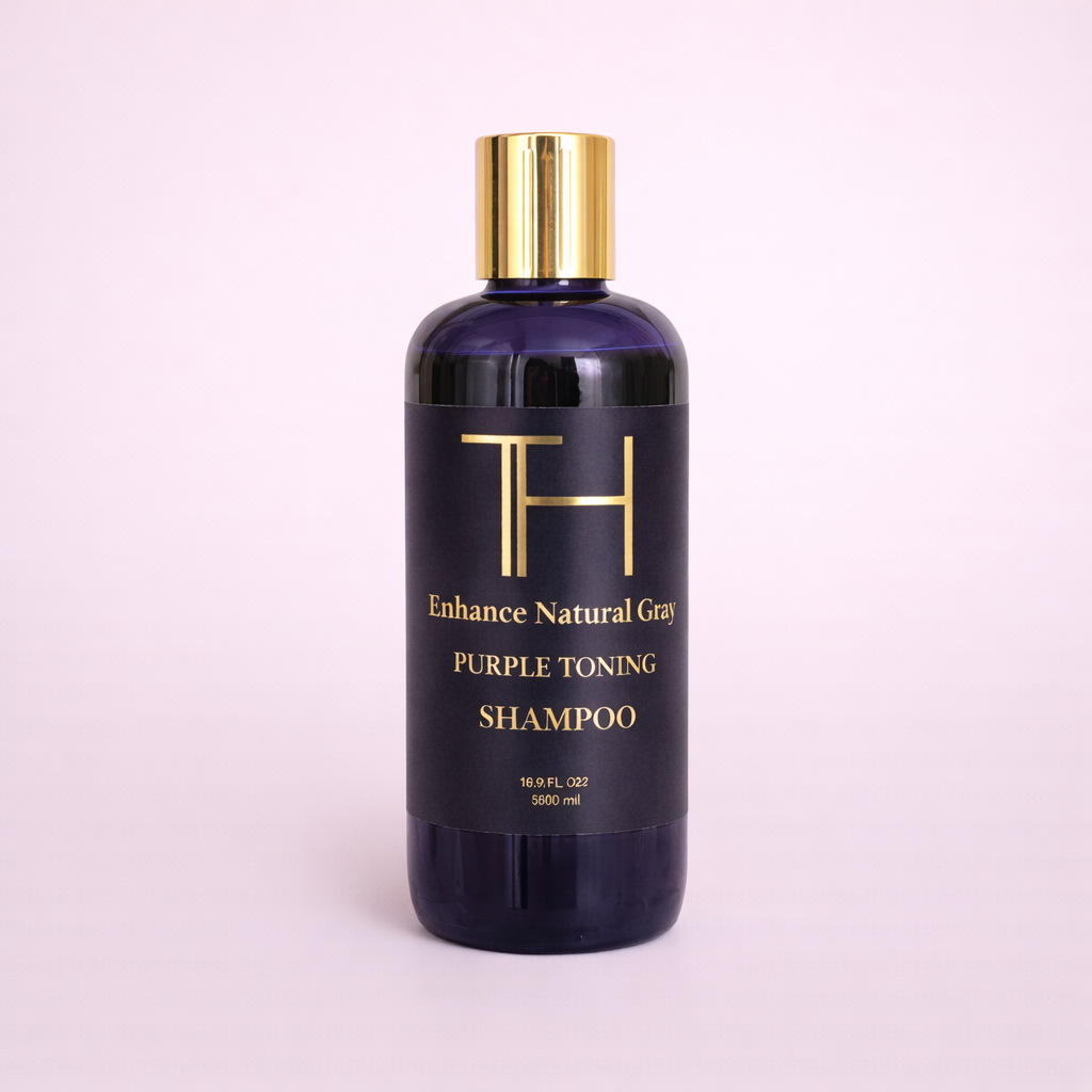 TH Purple Shampoo for Blonde & Gray Hair Toning & Brightening