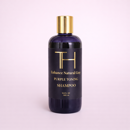 TH Purple Shampoo for Blonde & Gray Hair Toning & Brightening